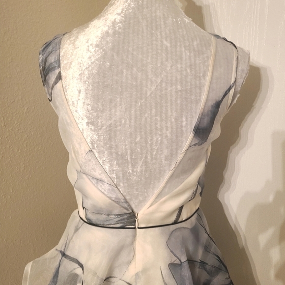 Nha knahn layered ruffle sheer skater style dress - Picture 6 of 10